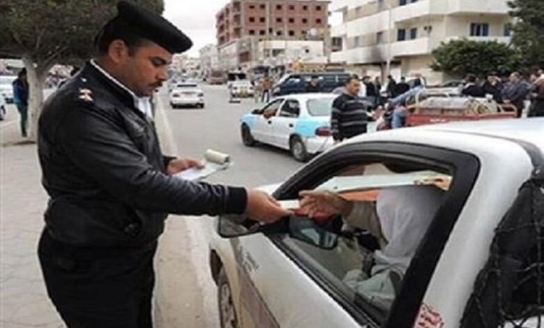 عقوبة القيادة بدون رخصة في مصر