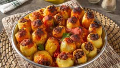 طريقة عمل صينية البطاطس باللحمة المفرومة