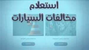 خطوات الاستعلام عن مخالفات المرور 2026 أونلاين عبر بوابة مرور مصر