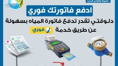 كيفية الاستعلام عن فاتورة المياه والغاز الطبيعي 2026