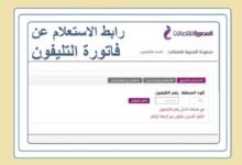 رابط الاستعلام عن فاتورة الإنترنت الأرضي WE لشهر يوليو 2026