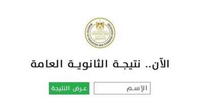 هل يمكن الاستعلام عن نتيجة الثانوية العامة 2026 بالاسم فقط؟