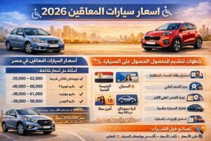 أسعار السيارات المعفاة من الجمارك لحاملي كارت الخدمات المتكاملة.