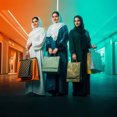 حقائب الشابات السعوديات..